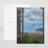 Schilderachtig uitzicht rond het gebied van Marcia Feestdagenkaart (Voorkant / Achterkant)