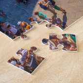 Schilderachtig uitzicht San Marco Square, Venetië, Legpuzzel (Zijkant)