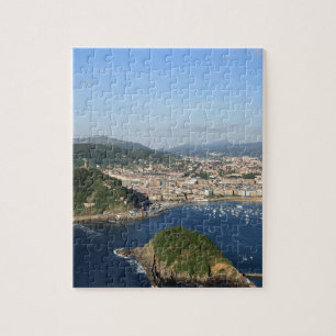 Schilderachtig uitzicht San Sebastian Legpuzzel