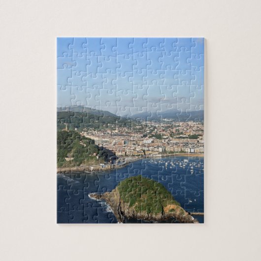 Schilderachtig uitzicht San Sebastian Legpuzzel (Verticaal)