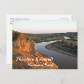 Schilderachtig uitzicht, Theodore Roosevelt Nation Briefkaart (Voorkant / Achterkant)