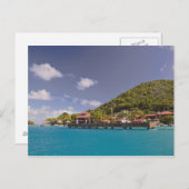 Schilderachtig uitzicht van Bitter End Yacht Club Briefkaart (Voorkant / Achterkant)