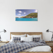 Schilderachtig uitzicht van Bitter End Yacht Club  Canvas Afdruk (Insitu (Slaapkamer))