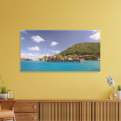 Schilderachtig uitzicht van Bitter End Yacht Club  Canvas Afdruk (Insitu (Woonkamer))