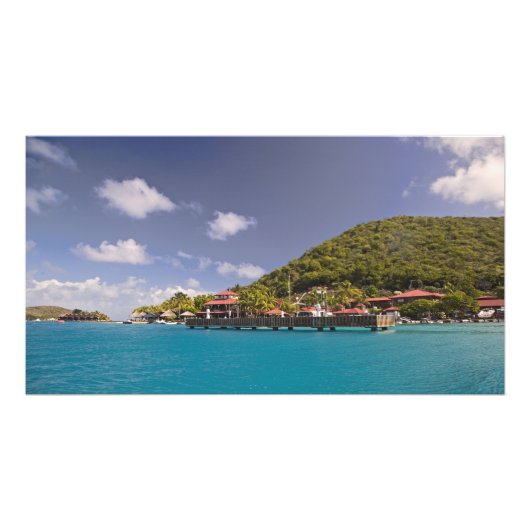 Schilderachtig uitzicht van Bitter End Yacht Club  Foto Afdruk (Voorkant)