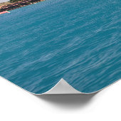 Schilderachtig uitzicht van Bitter End Yacht Club  Poster (Hoek)