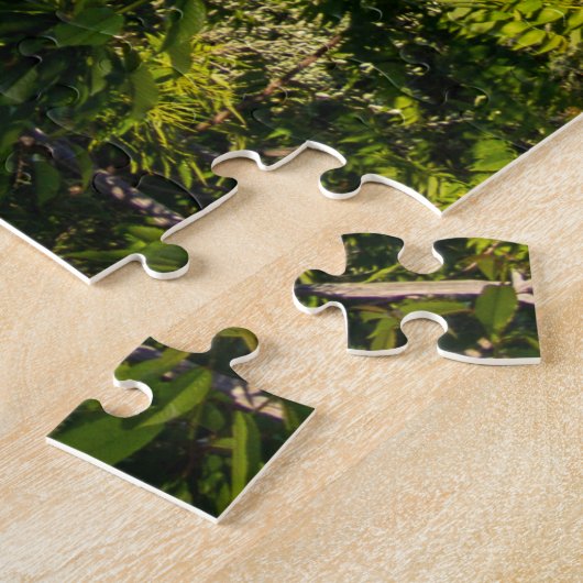 Schilderachtig uitzicht van Civita di Bagnoregio J Legpuzzel (Zijkant)