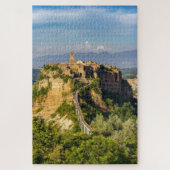 Schilderachtig uitzicht van Civita di Bagnoregio J Legpuzzel (Verticaal)