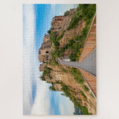 Schilderachtig uitzicht van Civita di Bagnoregio J Legpuzzel (Verticaal)