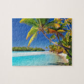 Schilderachtig uitzicht van Cook Island Beach | Tr Legpuzzel (Horizontaal)