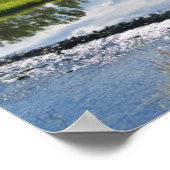 Schilderachtig Uitzicht van de bergen Poster (Hoek)