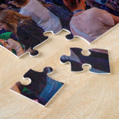 Schilderachtig uitzicht van de fontein Trevi, Rome Legpuzzel (Zijkant)