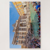 Schilderachtig uitzicht van de fontein Trevi, Rome Legpuzzel (Verticaal)