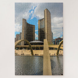 Schilderachtig uitzicht van de gemeente Toronto, C Legpuzzel