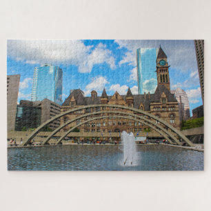 Schilderachtig uitzicht van de gemeente Toronto, C Legpuzzel