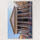 Schilderachtig uitzicht van de gevel Pantheon, Rom Legpuzzel (Verticaal)