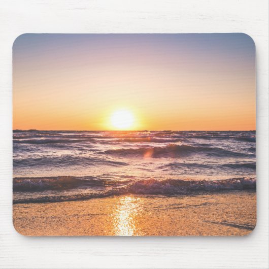 Schilderachtig Uitzicht van de oceaan tijdens de z Muismat (Voorkant)