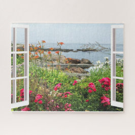 SCHILDERACHTIG UITZICHT VAN GARDEN EN ZEE COVE LEGPUZZEL