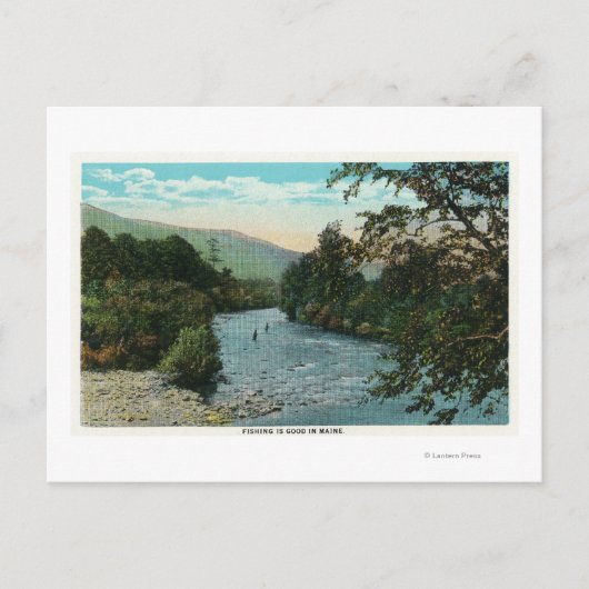 Schilderachtig Uitzicht van Goed Gevist Briefkaart (Voorkant)