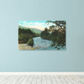 Schilderachtig Uitzicht van Goed Gevist Canvas Afdruk (Insitu (Houten vloer))