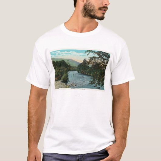 Schilderachtig Uitzicht van Goed Gevist T-shirt (Voorkant)