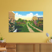 Schilderachtig Uitzicht van Gull Island Canvas Afdruk (Insitu (Woonkamer))