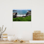Schilderachtig Uitzicht van Hawaiian Coast Poster (Keuken)