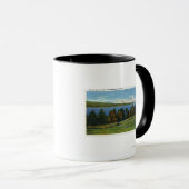 Schilderachtig Uitzicht van het Cobbosseecontenmee Mok (Voorkant rechts)