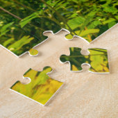 Schilderachtig uitzicht van het Comomeer door bloe Legpuzzel (Zijkant)