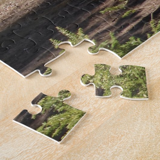 Schilderachtig Uitzicht van het meer in Connecticu Legpuzzel (Zijkant)