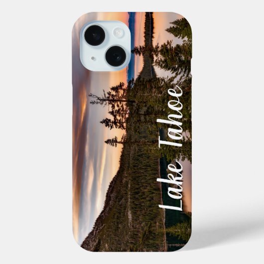 Schilderachtig Uitzicht van het meer Tahoe Case-Mate iPhone Case (Achterkant)