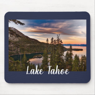 Schilderachtig Uitzicht van het meer Tahoe Muismat