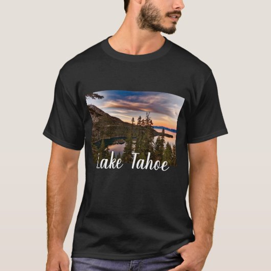 Schilderachtig Uitzicht van het meer Tahoe T-shirt (Voorkant)