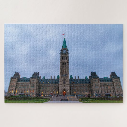 Schilderachtig uitzicht van het Parlementsgebouw, Legpuzzel (Horizontaal)