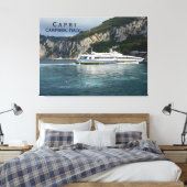 Schilderachtig Uitzicht van het passagiersschip Ca Canvas Afdruk (Insitu (Slaapkamer))