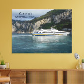 Schilderachtig Uitzicht van het passagiersschip Ca Canvas Afdruk (Insitu (Woonkamer))