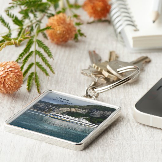 Schilderachtig Uitzicht van het passagiersschip Ca Sleutelhanger (Zijkant)