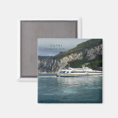 Schilderachtig Uitzicht van het passagiersschip in Magneet (Voorkant / Achterkant)