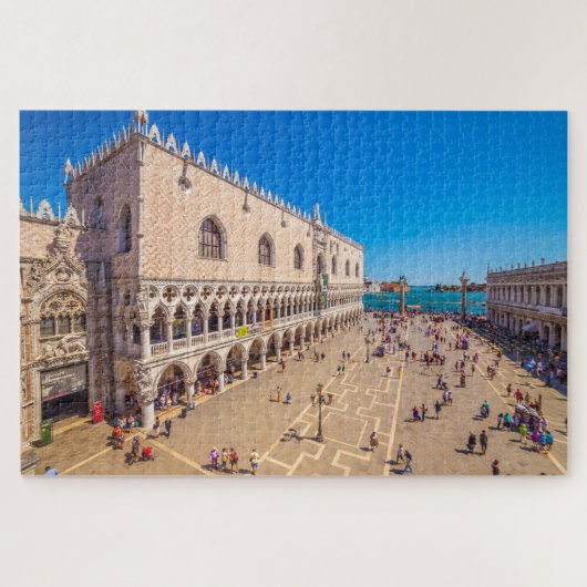 Schilderachtig uitzicht van het San Marco-plein, V Legpuzzel (Horizontaal)