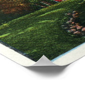 Schilderachtig Uitzicht van het Shadow Lake en het Poster (Hoek)