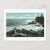 Schilderachtig Uitzicht van Kaapverdië van de Rock Briefkaart (Voorkant)