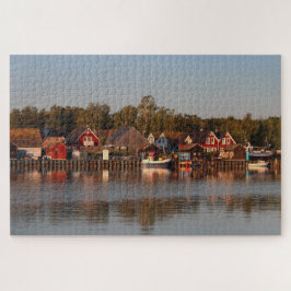 Schilderachtig uitzicht van Kusthaven | Seaside Re Legpuzzel