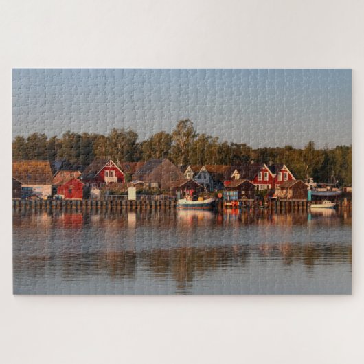 Schilderachtig uitzicht van Kusthaven | Seaside Re Legpuzzel (Horizontaal)