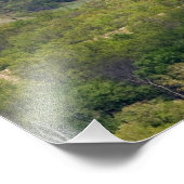 Schilderachtig uitzicht van landbouwgrond ten zuid foto afdruk (Hoek)