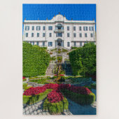 Schilderachtig uitzicht van luxe Villa op het Como Legpuzzel (Verticaal)
