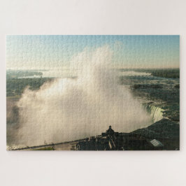 Schilderachtig uitzicht van Niagara-herfsten bij z Legpuzzel