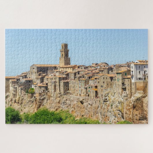 Schilderachtig uitzicht van Pitigliano, Toscane, I Legpuzzel (Horizontaal)