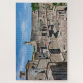 Schilderachtig uitzicht van Sorano, Toscane Jigzaa Legpuzzel (Verticaal)