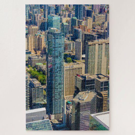 Schilderachtig uitzicht van Toronto uit de GN-tore Legpuzzel (Verticaal)