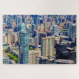 Schilderachtig uitzicht van Toronto uit de GN-tore Legpuzzel